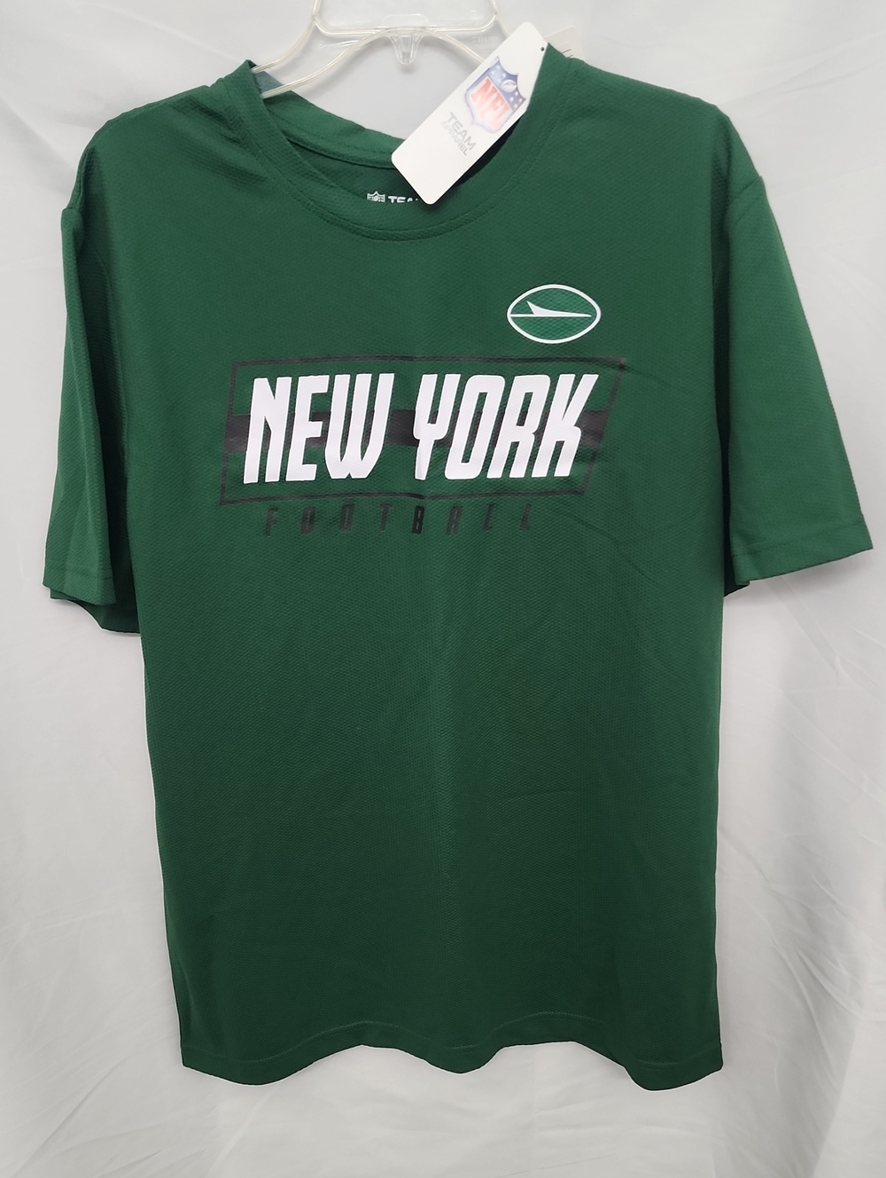 NFL New York Jets Green Short-Sleeve Football Jersey Size Large New With Tag